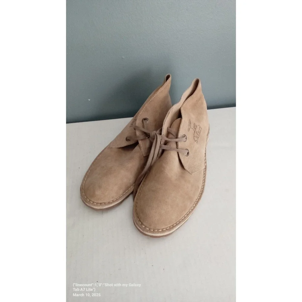 Safari‎ Suede Chukka Desert Boots Lace Up Casual Comfy Shoes